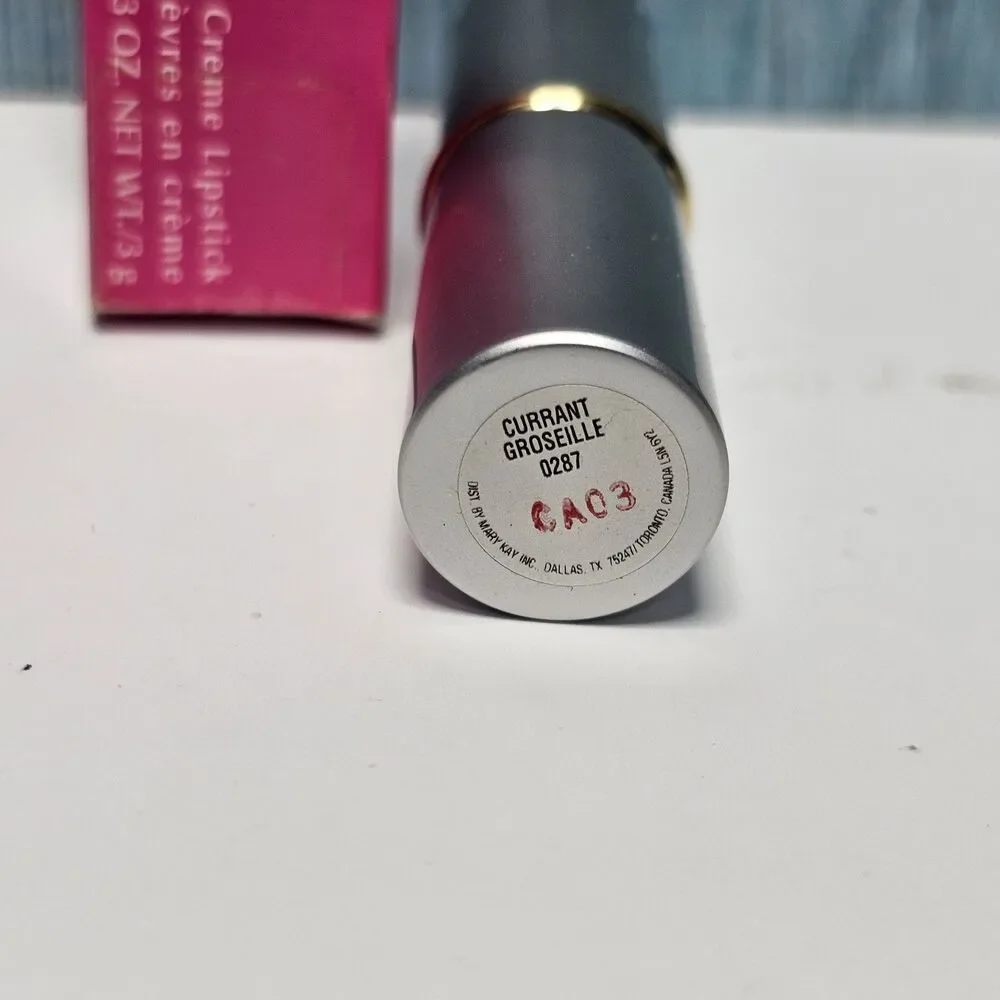 Mary Kay Signature CREME LIPSTICK Discontinued MK Signature Currant (0287) New
